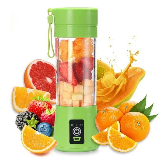 6 Blades USB Charger Portable Juicer Blender for shakes & smoothies
